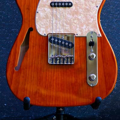 G&L ASAT Classic Semi-Hollow 1999 - Clear Orange image 2