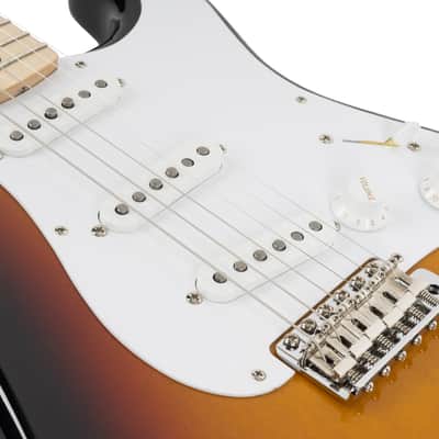 Used Fender Custom Shop 1958 Stratocaster NOS Maple Fretboard - 3 Tone Sunburst image 9