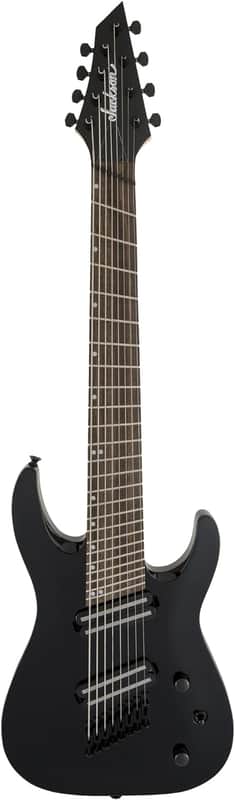 Jackson X Series Dinky Arch Top DKAF8 MS 8-String Electric Guitar - Gloss Black image 1
