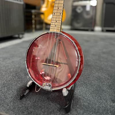Gold Tone Little Gem Acrylic Concert Banjolele w/gigbag image 2