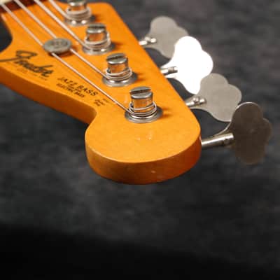 1983 Fender AVRI '62 Stack Knob Jazz Bass - Sunburst - OHSC image 19