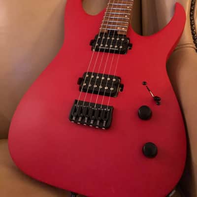 Jackson USA Signature Misha Mansoor Juggernaut HT6 W/Seymour Duncan Upgrades, Satin Red image 1
