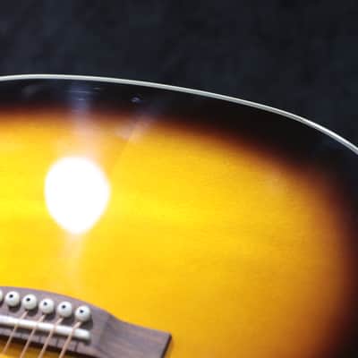 Guild OM-140CE Antique Burst Spruce Top Orchestra Cutaway Acoustic Electric Guitar image 14
