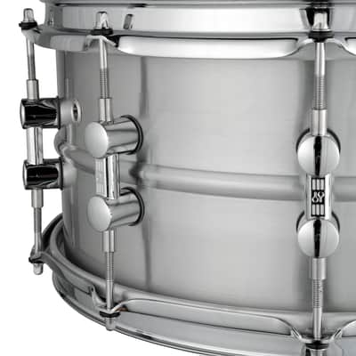 Sonor 14" Kompressor Snare Drum, Polished Aluminium 17710401 image 5