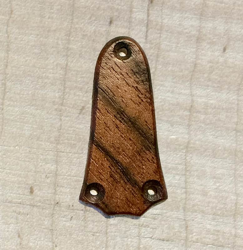 Taylor Guitars Claro Walnut Truss Rod Cover by Forbidden Engravings image 1