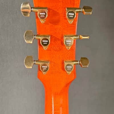 Yamaha AES 1500 Semi-Hollow Orange Stain - Made in Japan, MIJ image 8
