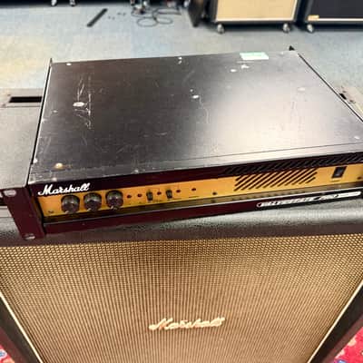 Marshall Valvestate Pro 120/120 Stereo Power Amp 2000- Gold image 3
