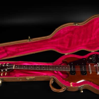 1971 Gibson SG Pro - Walnut | USA Vintage Norlin Era Kalamazoo P-90 Pickups Bigsby Tremolo 2.97kg | Case image 24