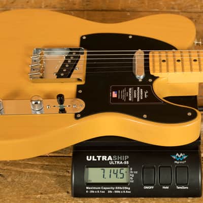 Fender American Professional Classic Telecaster - Maple - Butterscotch Blonde image 8