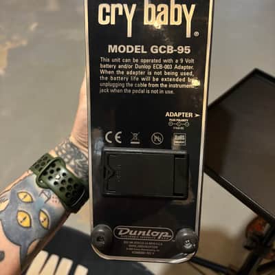 Dunlop GCB95 Cry Baby Standard Wah 1982 - Present Black image 3