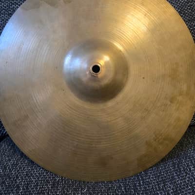 Zildjian 13" A. Zildjian Transition Stamp Hi-Hat Cymbals (Pair) 1946 - 1953 - Traditional image 4