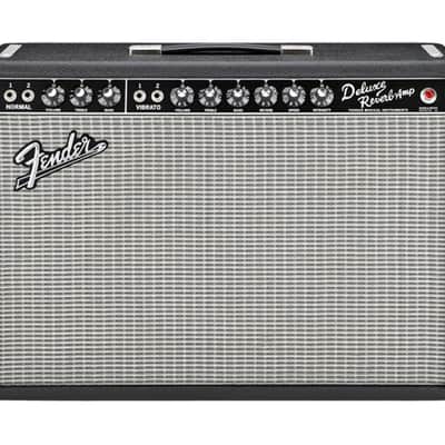 Used Fender '65 Deluxe Reverb 22-Watt 1x12" Tube Combo Amplifier image 1