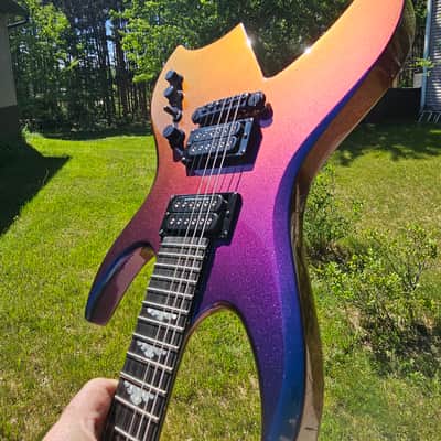 B.C. Rich Rich B Legacy Exotic with DiMarzio D Activators – Ultraviolet Color Shifting Paint (Brand New!) image 2
