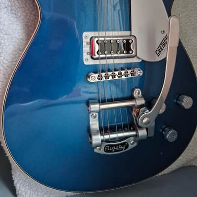 Gretsch G5232T Electromatic Double Jet FT 2022 - Present - Fairline Blue Gretsch Hardcase image 12