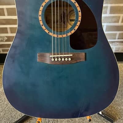 Art & Lutherie CEDAR CW Early 2000s - Semi Gloss Blue image 2