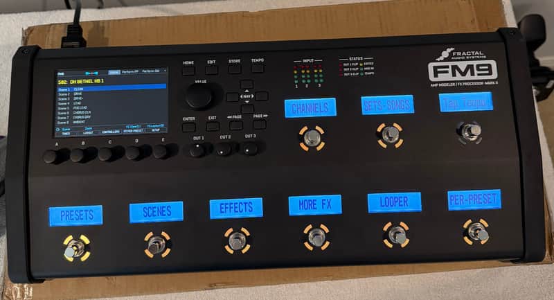 Fractal Audio FM9 Mark II Amp Modeler / FX Processor | Reverb