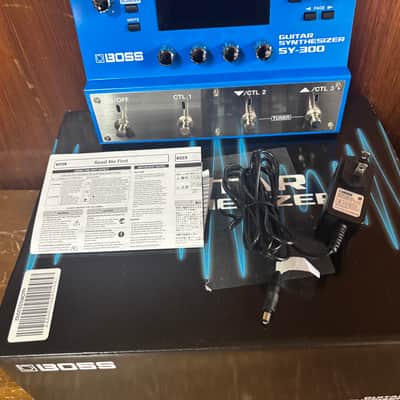BOSS SY-300 Guitar Synthesizer w/ box, power supply image 8