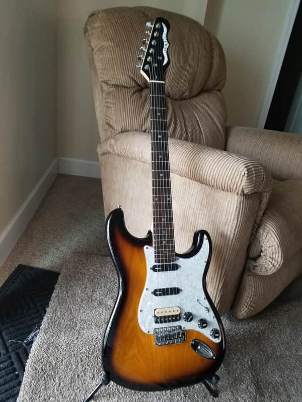 Dean Avalanche Deluxe Trans Brazilia Burst image 1