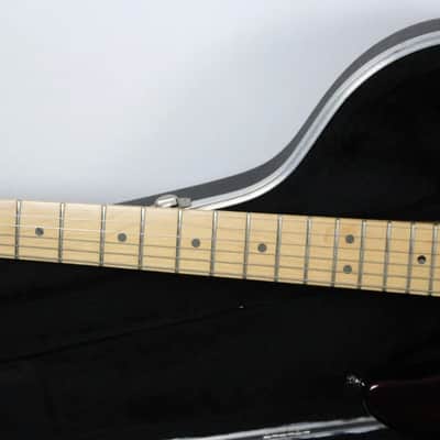 1993 Vintage Fender Stratocaster Plus Deluxe Crimson Burst Strat USA 1990s TBX Tone +OHSC image 3