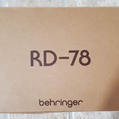 Behringer RD-78 Computer Controlled Analog Drum Machine 2025 - Present - Black