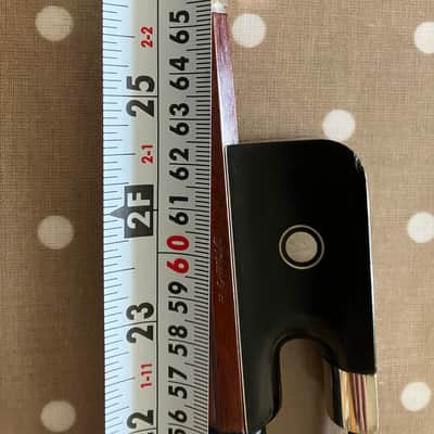 Double Bass French Bow - H Cirillo - Pernambuco- Just Had Full Recommission image 23