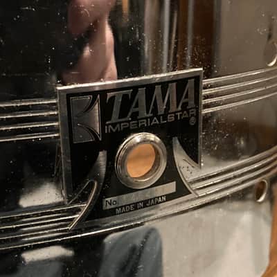 Tama Powerline 5x14" Shell 1980s - Chrome Over Steel image 4