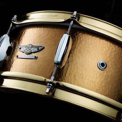 Tama TBRS1455H STAR Reserve Hand Hammered Brass Snare Drum 14 image 12