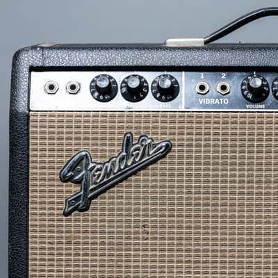 Fender Deluxe Non Reverb AB763 Blackface 1965, Black image 2
