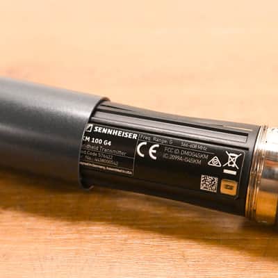 Sennheiser SKM 100 G4 Wireless Handheld Transmitter - G Band: 566-608MHz CG01ZWD image 10