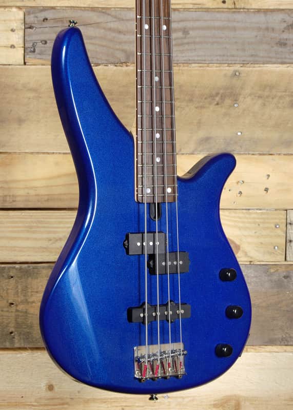Yamaha RBX170 4-String Bass Guitar Metallic Blue | Reverb