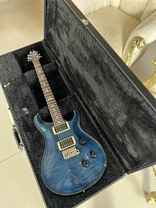 PRS 20th Anniversary Custom 24 10-Top Whale Blue 2005 | Reverb