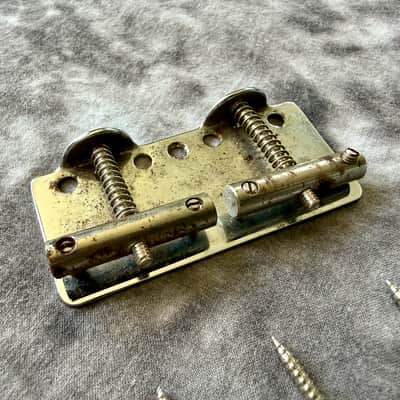 Fender Telecaster Bass bridge 1968-1971 - Steel image 2