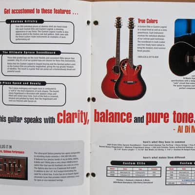 Ovation Catalog 1999 image 4