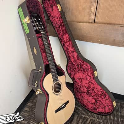 Taylor 312ce-N, Natural, Nylon String Acoustic-Electric, Hardshell Case - Used - Excellent image 8