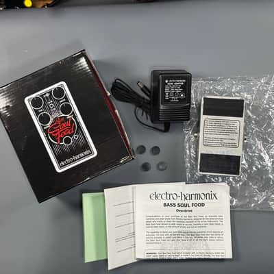 Electro-Harmonix Bass Soul Food Transparent Overdrive 2015 - Present - Black image 2