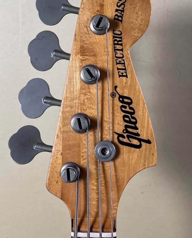 GRECO Electric Bass (Jazz Bass) « GNECO » Lawsuit era / pre serial