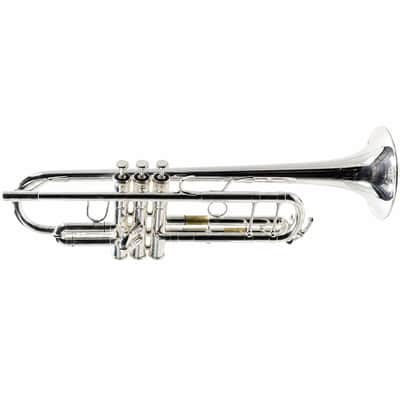 Jupiter JTR1160RSQ Intermediate Bb Trumpet in Silver Plate SN EA15719 image 8
