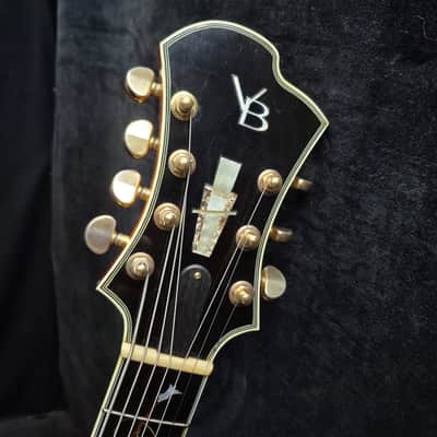 2003 Victor Baker Model 17 7-string electric archtop guitar w/OHSC image 12