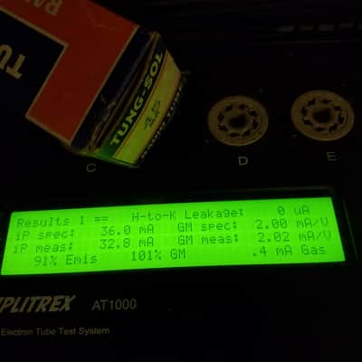 RCA etc. ONE (1) Type 45 Antique tNOS AT1000 TESTED Vacuum Tube UX245 245 Power Triode 1935-1947 image 2