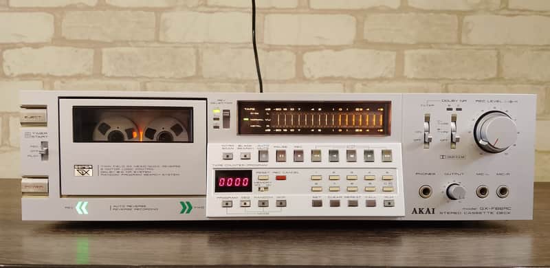 AKAI GX-F66RC Rare Vintage Stereo Seviced Japan Cassette Deck 1982-83 Warranty image 1