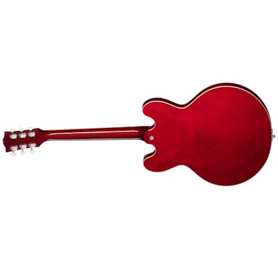 Gibson ES-330 Hollow Body Guitar w/ P-90 Pickups and Hardshell Case - Sixties Cherry image 6