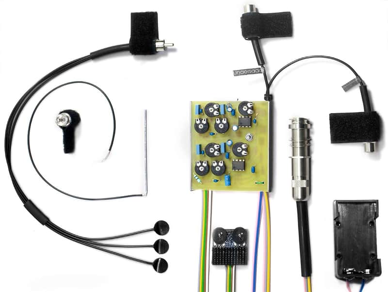 K&K Sound PowerMix Pure Mini Dual Guitar Pickup System w/ Preamp image 1