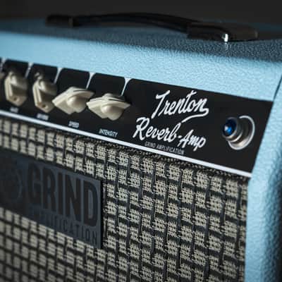 Grind Amplification Trenton Reverb - (TR20) 2024 - Carolina Blue Tolex image 4