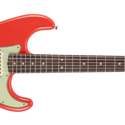 Fender Custom Shop Limited Edition '63 Stratocaster Journeyman Relic Electric Guitar - Aged Fiesta Red image 1