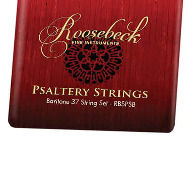 Roosebeck Right Hand Handed Rounded Baritone Psaltery & Bow + Extra Replacement Strings Set image 6