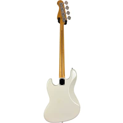 CoolZ Japan Fujigen Jazz Bass 2016 - Vintage White image 4