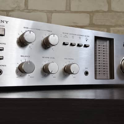 SONY TA-535 Rare Vintage MINT Integrated Stereo 40W Amplifier 1980 Warranty image 1