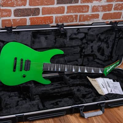 Jackson USA Custom Shop SL 1-H TOM Slab Top Soloist Nitro Relic Absinthe Frost 2025 w/OHSC image 2