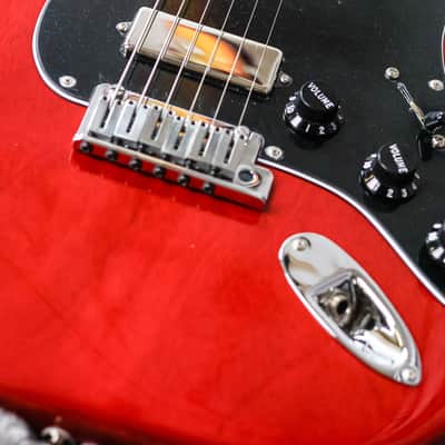 Fender American Pro II Stratocaster HH | Crimson Transparant image 3