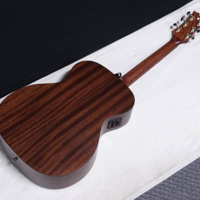 DEAN Saint St. Augustine Folk acoustic / Electric GUITAR Vintage Burst w/ CASE image 7